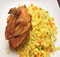 Fried Rice and Chicken